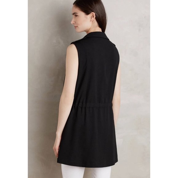 Anthropologie Black Vest - Picture 3 of 13